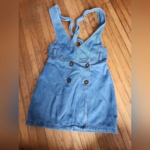 BDG Blue Denim Shirt Mini Dress